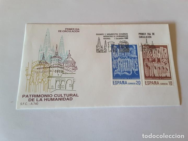 Sellos: Sobre primer dia Espa&ntilde;a - Foto 1