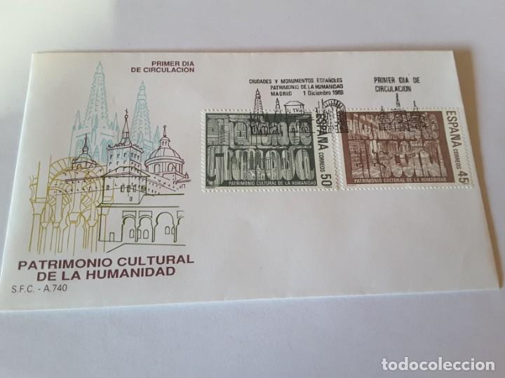 Sellos: Sobre primer dia Espa&ntilde;a - Foto 1