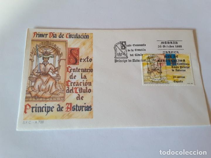 Sellos: Sobre primer dia Espa&ntilde;a - Foto 1