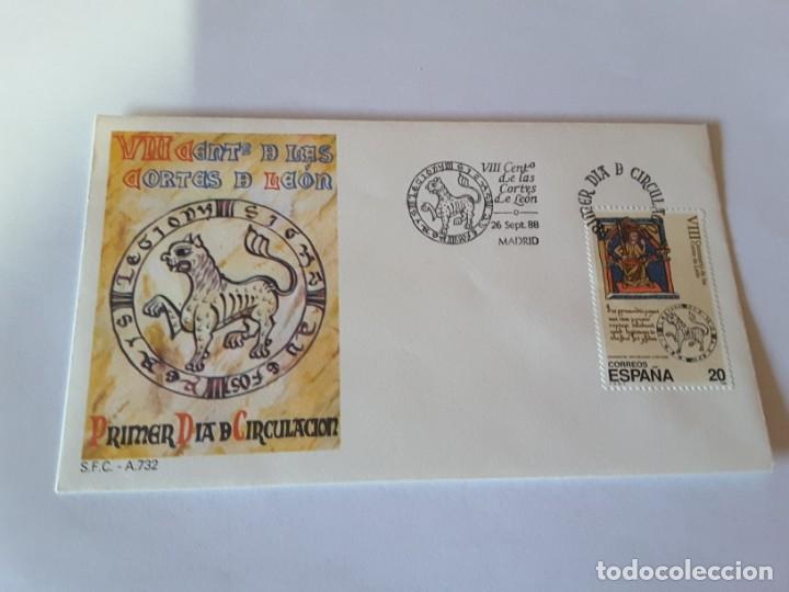 Sellos: Sobre primer dia Espa&ntilde;a - Foto 1