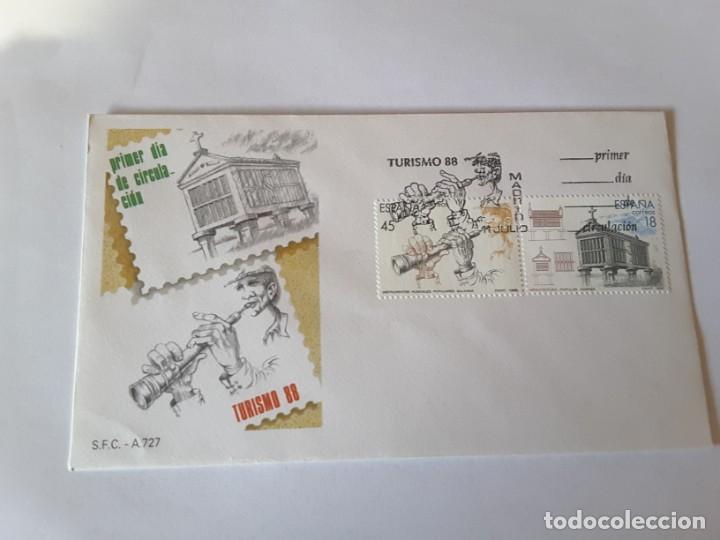 Sellos: Sobre primer dia Espa&ntilde;a - Foto 1