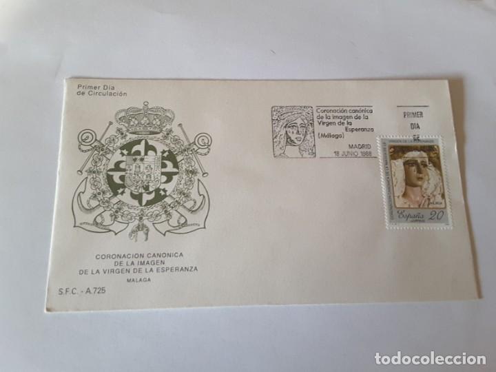 Sellos: Sobre primer dia Espa&ntilde;a - Foto 1