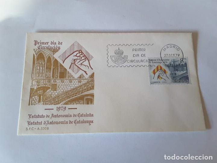 Sellos: Sobre primer dia Espa&ntilde;a - Foto 1
