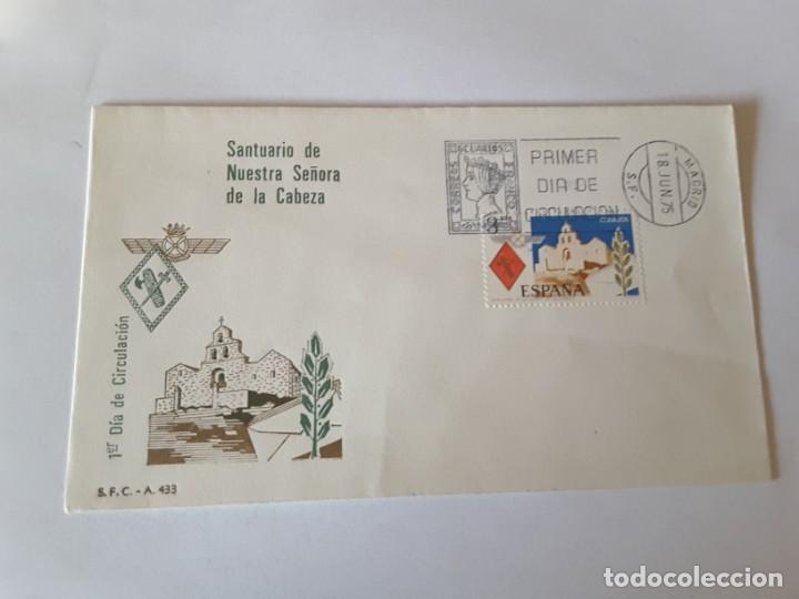 Sellos: Sobre primer dia Espa&ntilde;a - Foto 1
