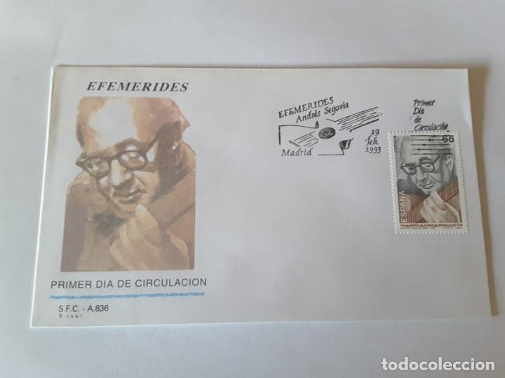 Sellos: Sobre primer dia Espa&ntilde;a - Foto 1