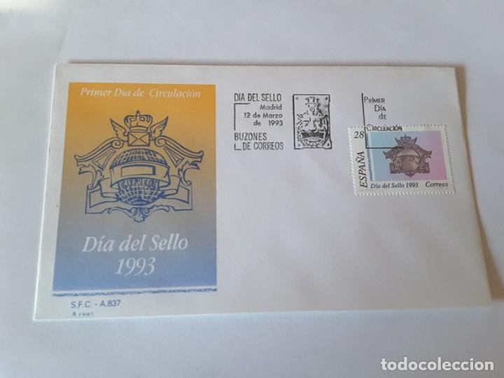 Sellos: Sobre primer dia Espa&ntilde;a - Foto 1