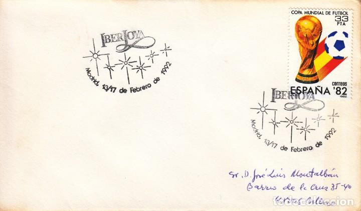 Sellos: SOBRE: 1992 MADRID. IBERJOYA - Foto 1