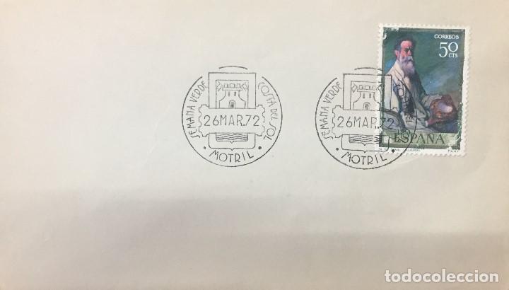 Briefmarken: SOBRE -SEMANA VERDE COSTA DEL SOL- MATASELLOS MOTRIL 26 MARZO 1972