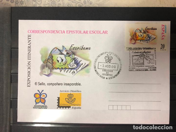 Sellos: SOBRE CORRESPONDENCIA EPISTOLAR ESCOLAR, EXPOSICION ITINERANTE, 3 AGOSTO 2000