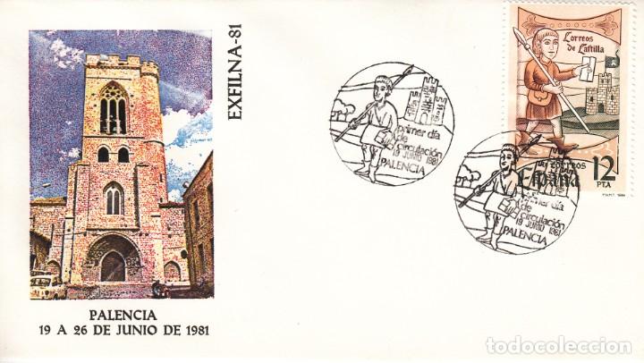 Sellos: SOBRE: 1981 PALENCIA. EXFILNA 81 - Foto 1