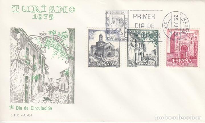 Sellos: SOBRE: 1975 MADRID. TURISMO - Foto 1