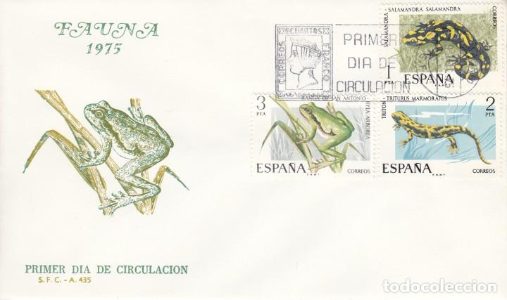 Sellos: SOBRE: 1975 MADRID. FAUNA - Foto 1