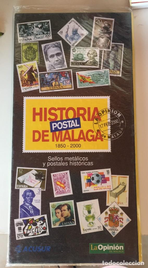 Sellos: HISTORIA POSTAL DE MALAGA 1850-2000 - Foto 1