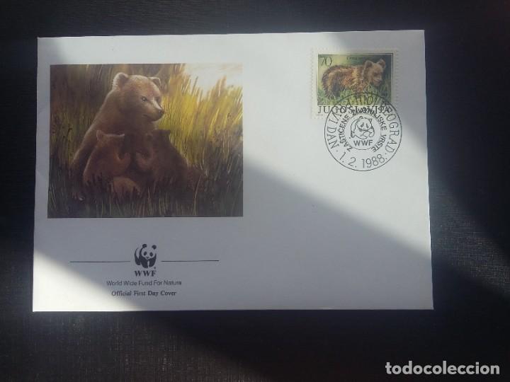 Sellos: Sobre primer dia de circulaci&oacute;n WWF - Foto 1