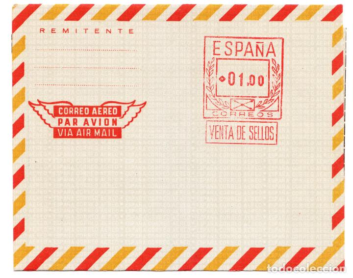 Sellos: AEROGRAMA CAT&Aacute;LOGO EDIFIL N&ordm; 71 - Foto 1