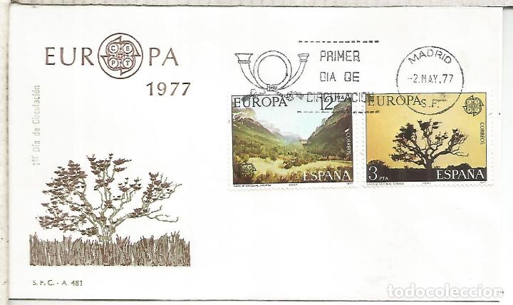 Timbres: SPD EUROPA CEPT 1977 NATURALEZA PARQUE NACIONAL ORDESA Y DO&Ntilde;ANA NATIONAL PARK