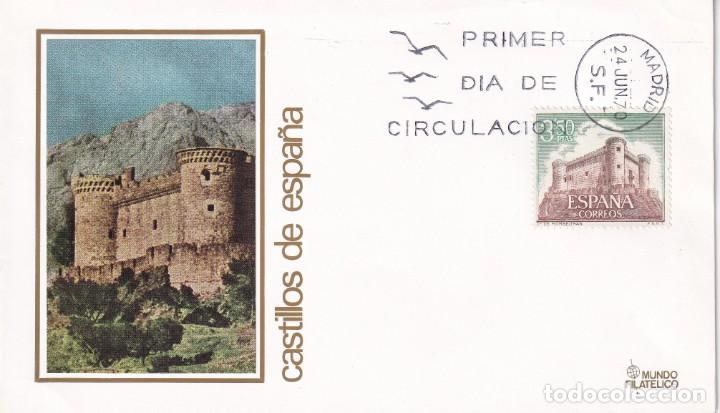 Sellos: CASTILLO DE MOMBELTRAN AVILA CASTILLOS DE ESPA&Ntilde;A 1970 (EDIFIL 1979) EN SPD DE MUNDO FILATELICO.