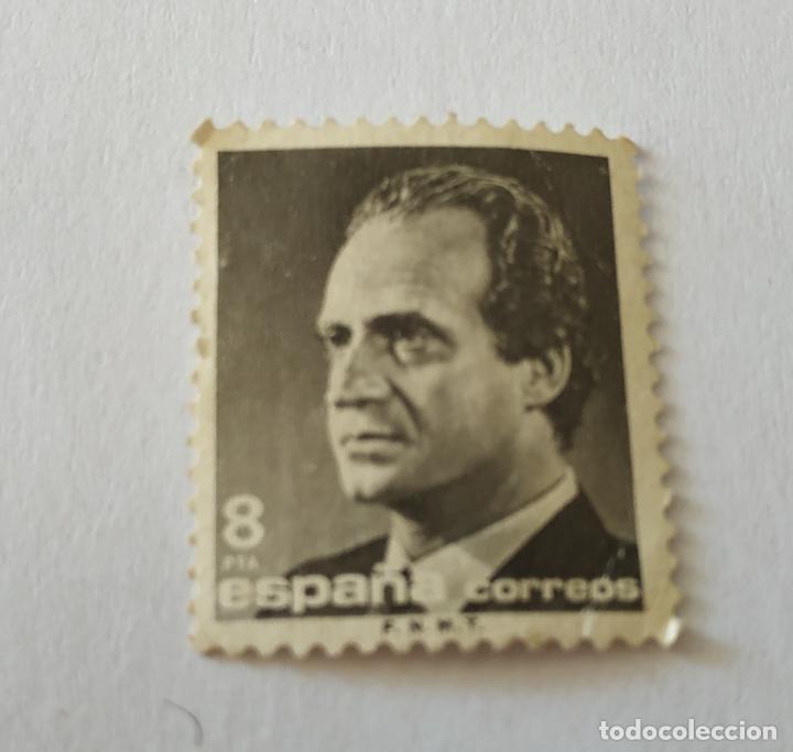 Briefmarken: SELLO , 8 PTAS , REY DE ESPA&Ntilde;A , CORREOS