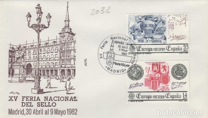 Sellos: 1982 MADRID , XV FERIA DEL SELLO .SOBRE ALFIL - Foto 1