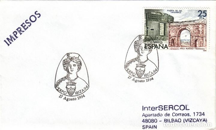 Sellos: SOBRE: 1994 IBIZA. EXPO - Foto 1