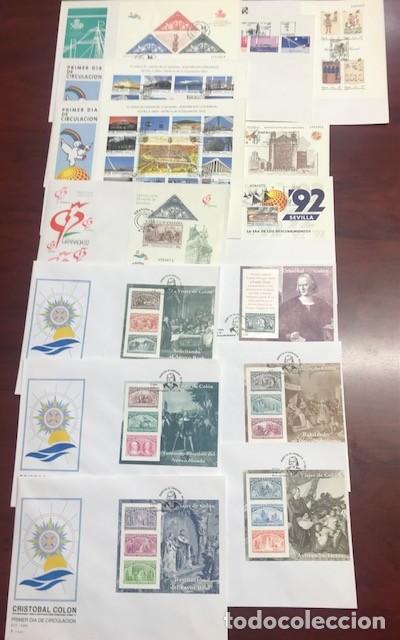 Sellos: Sobres Primer Dia Espa&ntilde;a 1992 FDC - Foto 1
