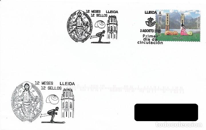 Sellos: ESPA&Ntilde;A. SOBRE PRIMER DIA. LLEIDA 2020 - Foto 1