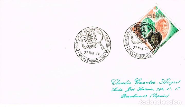 Sellos: A&Ntilde;O 1976, RIPOLLET, EXPOSICION FILATELICA - Foto 1