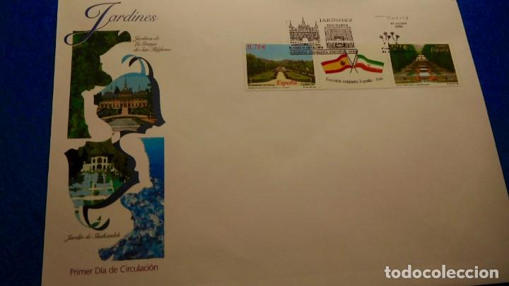Sellos: SOBRE DE PRIMER DIA. Emisi&oacute;n conjunta Espa&ntilde;a Iran - Foto 1