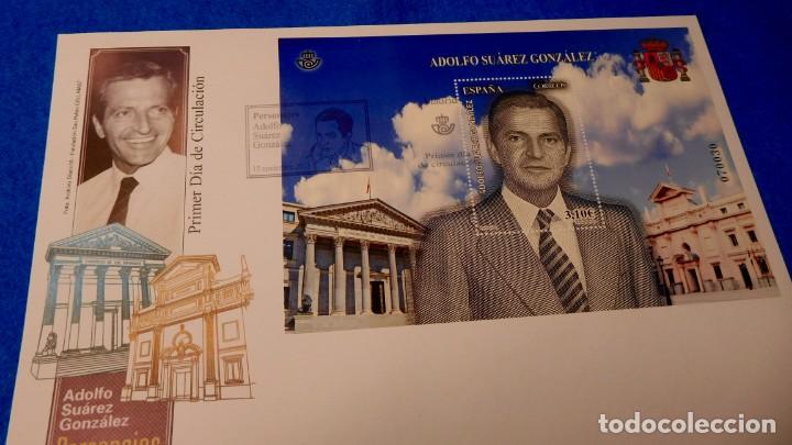 Sellos: sobre de primer dia,ESPA&Ntilde;A 2013. ADOLFO SUAREZ - Foto 1