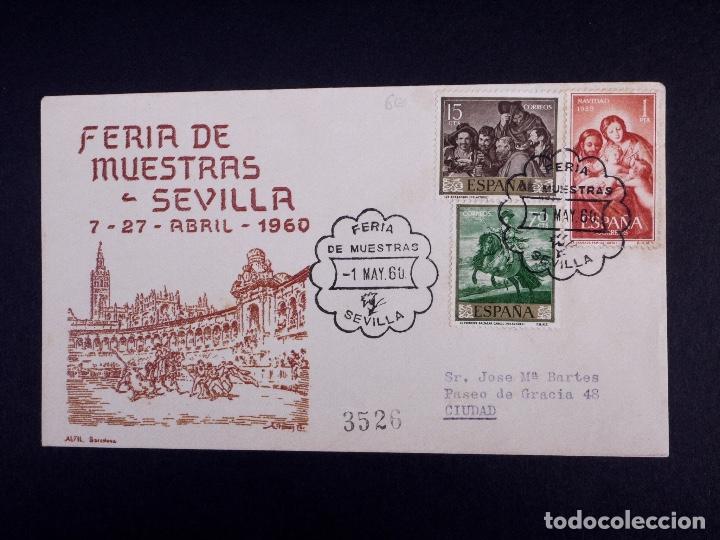 Sellos: FERIA DE MUESTRAS. SEVILLA 1960 - Foto 1