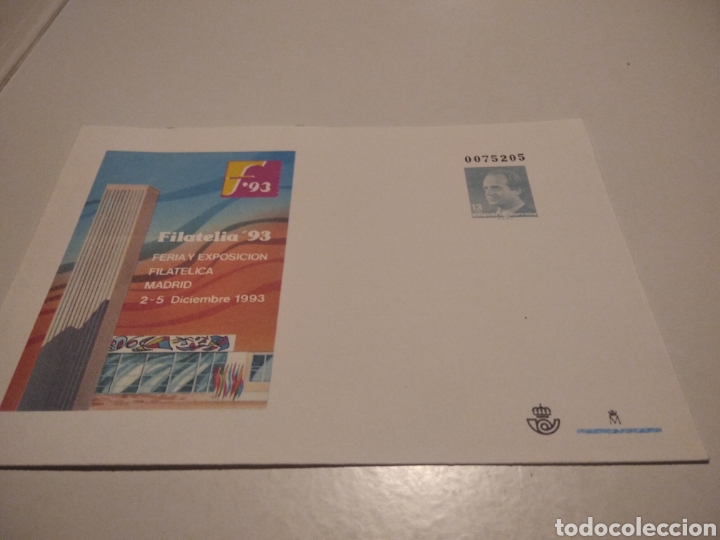 Sellos: Enteros postales filatelia 93 - Foto 1