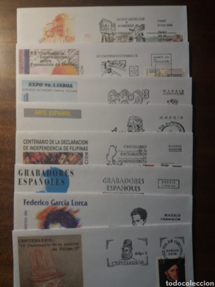 Sellos: Lote sobres SPD a&ntilde;o 1998 - Foto 8