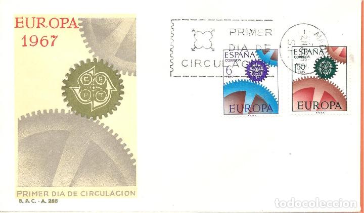 Sellos: SPD -FDC ESPA&Ntilde;A, 1967, EUROPA - Foto 1