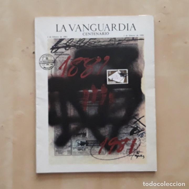 Sellos: SELLO HOMENAJE A LA PRENSA PRIMER D&Iacute;A 1981 CENTENARIO