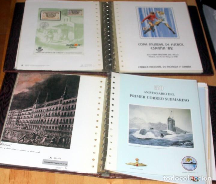 Sellos: COLECCION 32 CARPETAS FNMT SELLOS,HOJITAS Y MATASELLOS EXFILNA-BARNAFIL-ESPAMER-EXPOFIL-1977-92