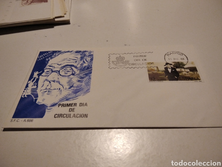 Sellos: Sobre primer d&iacute;a Castelao - Foto 1