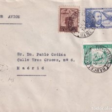 Sellos: DR THEBUSSEM DIA DEL SELLO FIESTA DE LA HISPANIDAD 1944 (EDIFIL 983) EN SPD BARCELONA CIRCULADO RARO