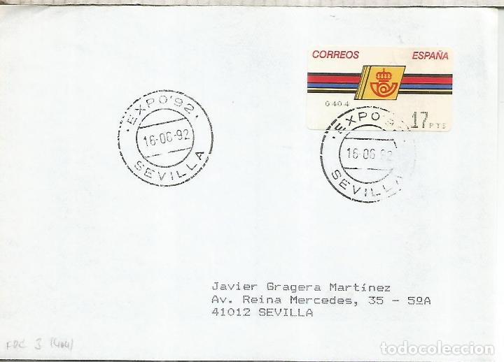 Sellos: SEVILLA CC CON MAT EXPO 92 - Foto 1