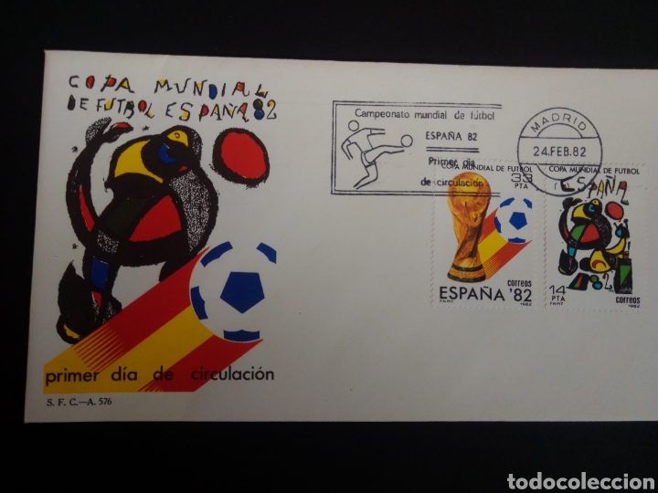 Sellos: SPD. ESPA&Ntilde;A 82. EDIFIL 2644/45. MADRID. - Foto 1