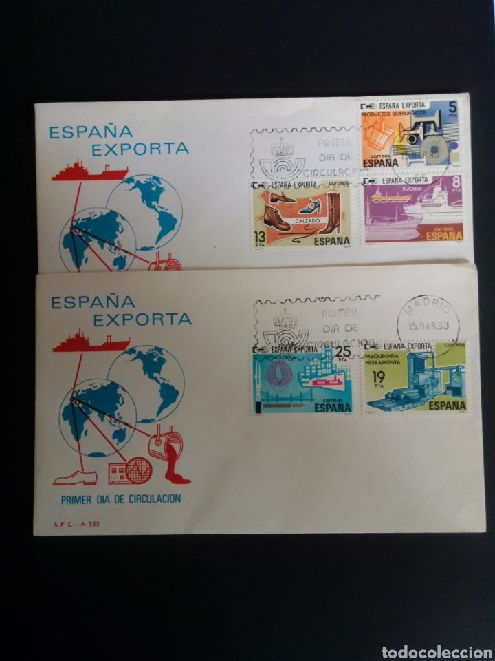 Sellos: SPD. ESPA&Ntilde;A EXPORTA. EDIFIL 2563/67. MADRID. - Foto 1