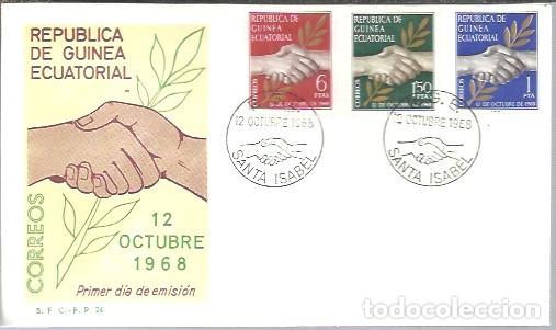 Sellos: FDC 1968 GUINEA EQUATORIAL - Foto 1