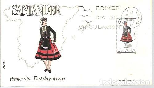 Sellos: FDC TRAJE SANTANDER 1970 MARCA ALFIL - Foto 1