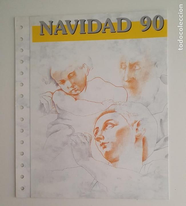 Sellos: Documento filatelico num. 15 Correos - Navidad 90 - Foto 1