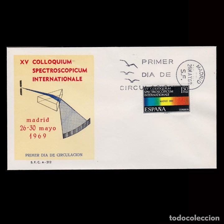 Stamps: 1&ordm; D&iacute;a Circulaci&oacute;n.1969 Spectroscopium.Edifil 1924