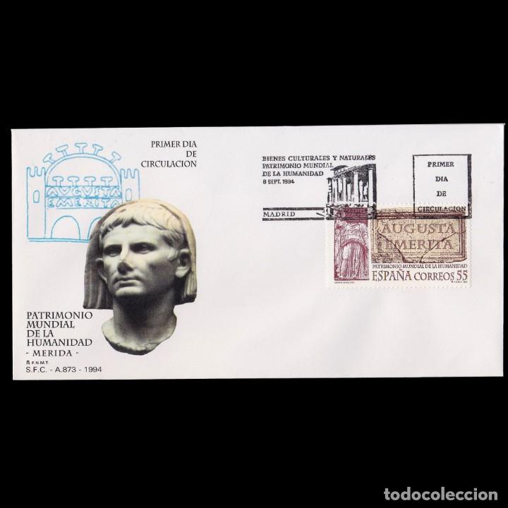Stamps: 1&ordm; D&iacute;a Circulaci&oacute;n.1994.Patrimonio Humanidad.Edifil 3316