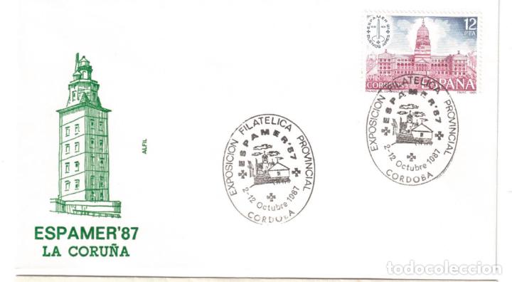 Sellos: ESPA&Ntilde;A 1981 EDIFIL 2632 - SOBRE ESPAMER87 - Foto 1