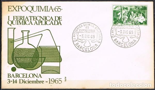 Sellos: [E0011] Espa&ntilde;a 1965, FDC Navidad (NS) - Foto 1