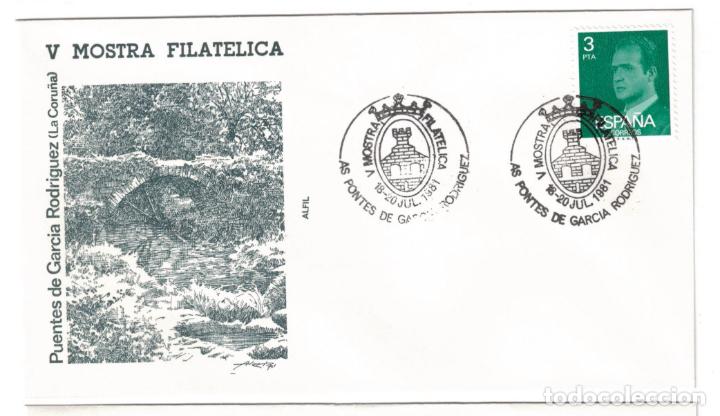 Selos: SOBRE CONMEMORATIVO V MOSTRA FILATELICA 1981
