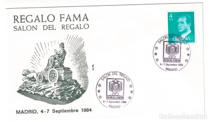 Selos: SOBRE CONMEMORATIVO SALON DEL REGALO 1984