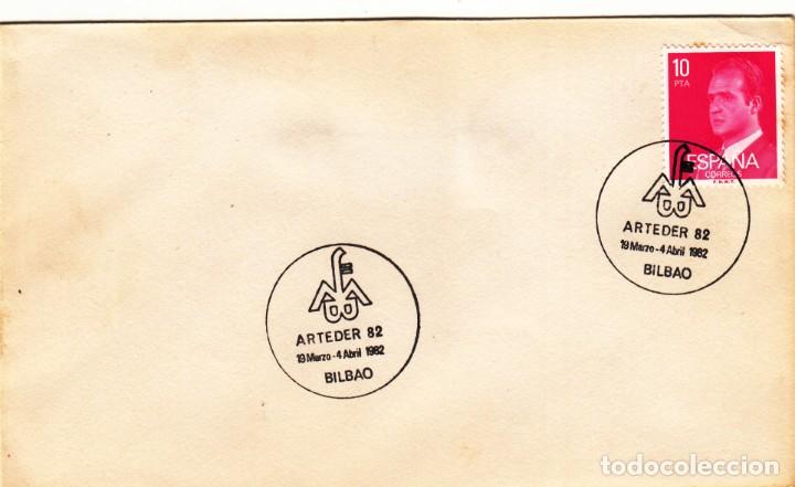 Sellos: SOBRE: 1982 BILBAO. ARTEDER 82 - Foto 1